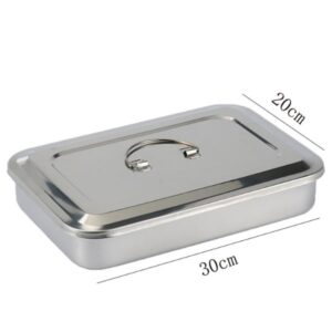 Metal Dental Kapaklı Küvet 20*30 cm - Görsel 1